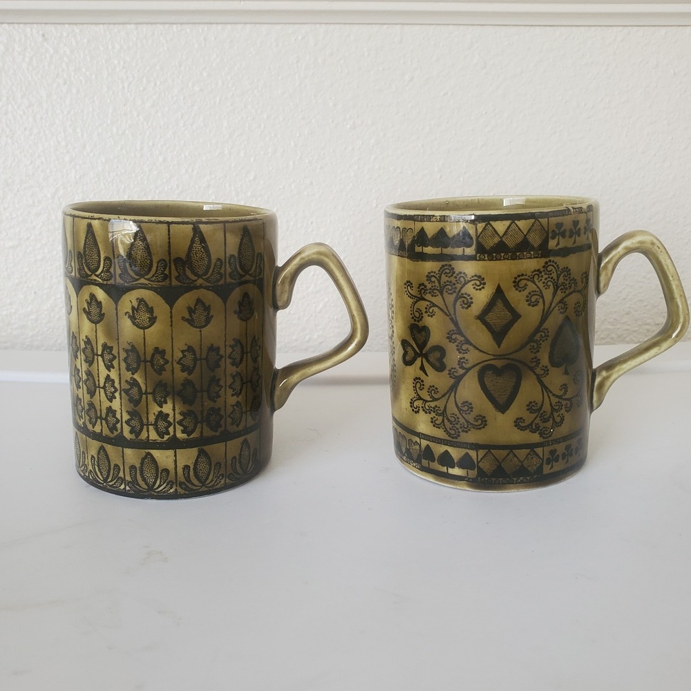 Vintage Arklow Giftware Ireland Hand Engraved Mug By McDonagh Irish Collectible